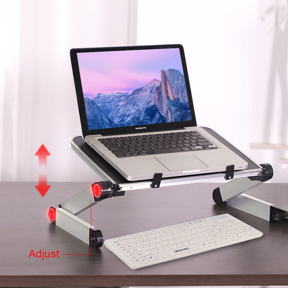 Foldable Ergonomic Laptop Stand and Tablet Holder