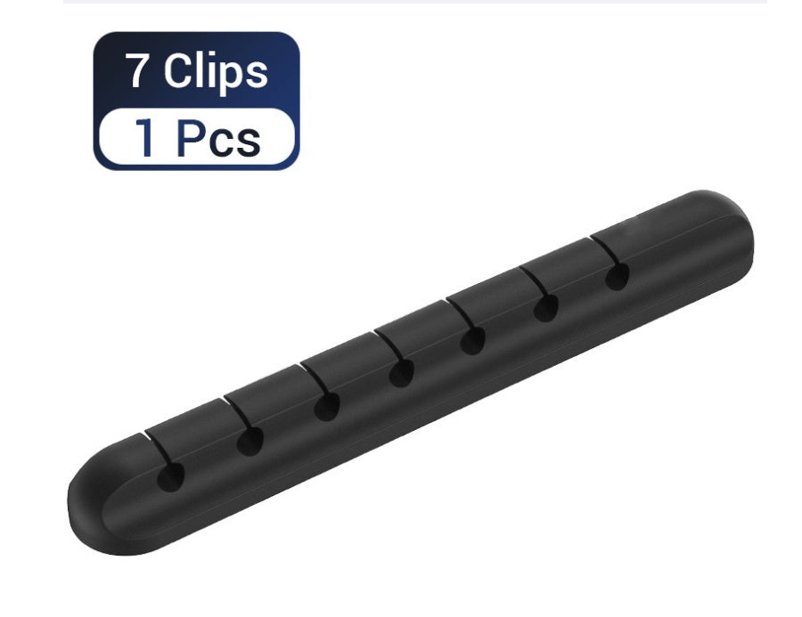 Desk Cable Organizer — Peel, Stick, Done