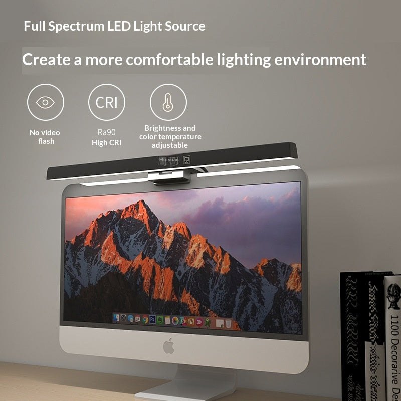 Black 50cm monitor light bar