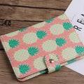 Flamingo print passport holder