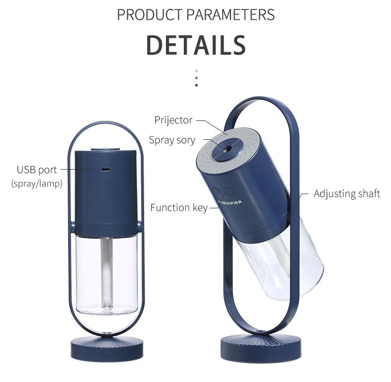 Aura Mist Humidifier with Night Light Projection