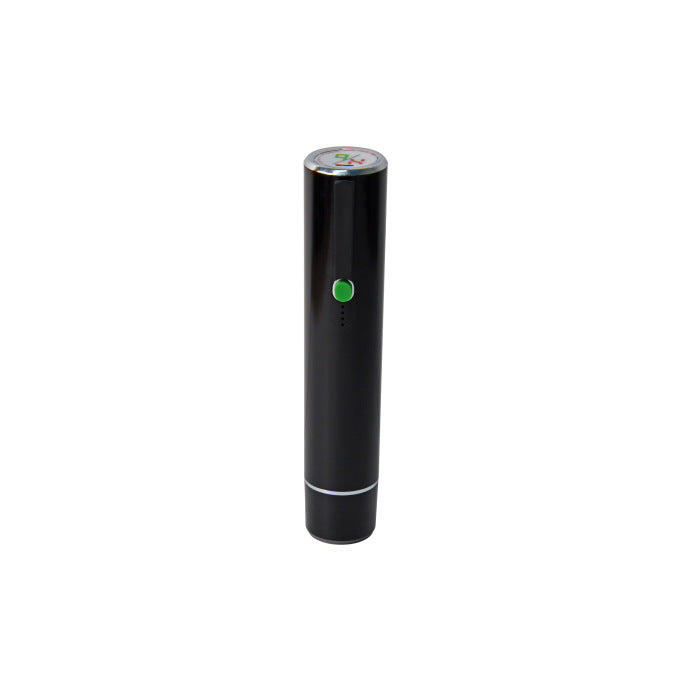 PocketSeal compact handheld vacuum sealer black green button variant
