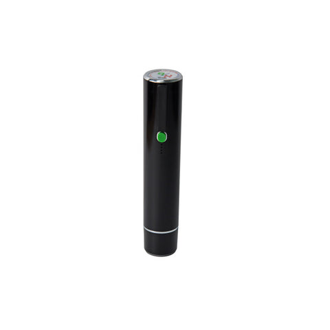 PocketSeal compact handheld vacuum sealer black green button variant